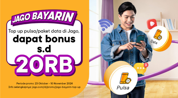 Jago Bayarin Mobile Top-up