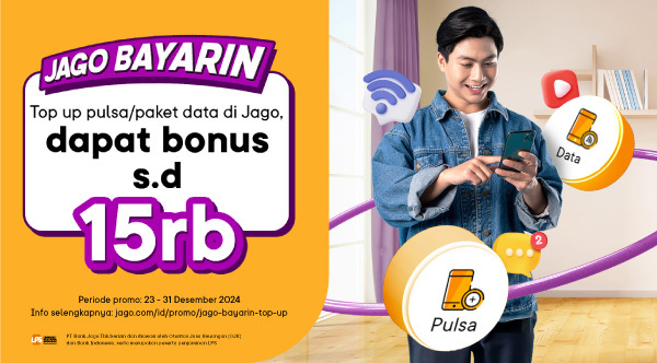 Jago Bayarin Mobile Top-up