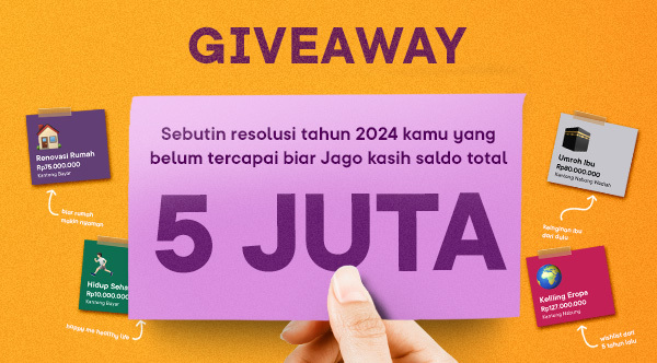 Jago Socmed Giveaway