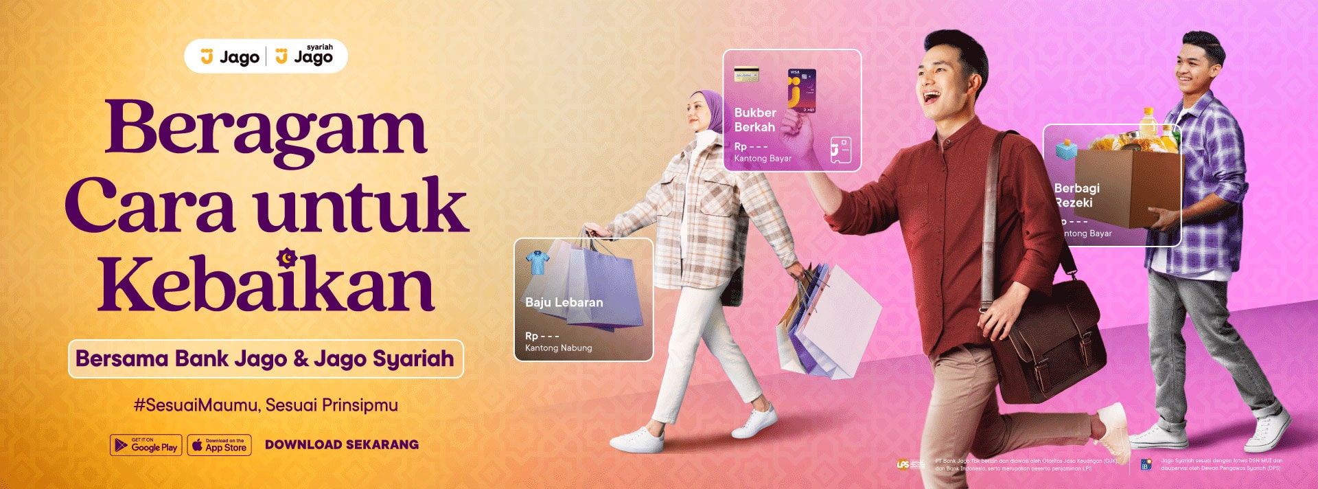 Beragam Baiknya bersama Bank Jago & Jago Syariah