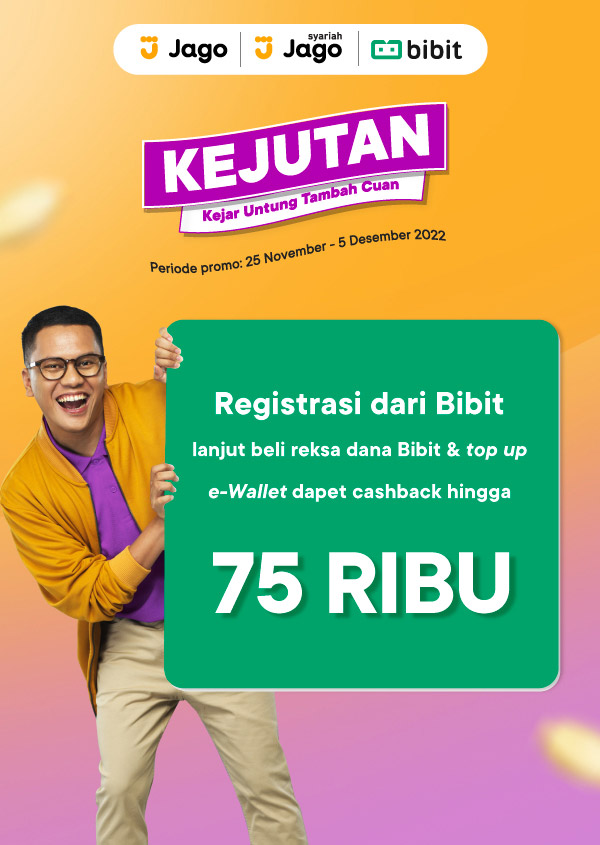 Jago Syariah x Bibit Cashback KEJUTAN Payday