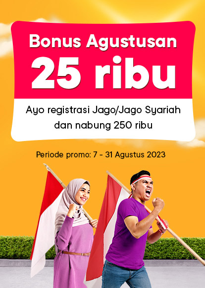 Bank Jago - Promo Jago Agustusan