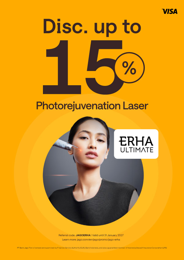 Up to 15% discount on Erha Ultimate Photorejuvenation Laser treatments