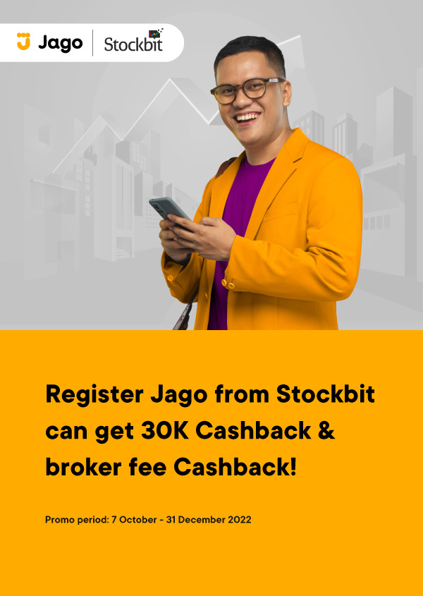 Jago x Stockbit Cashback Rp30K