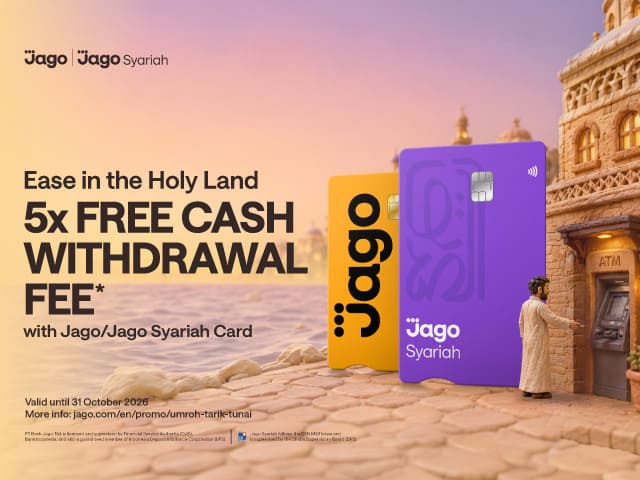 Umroh Series - Free Fee Cash Withdrawal