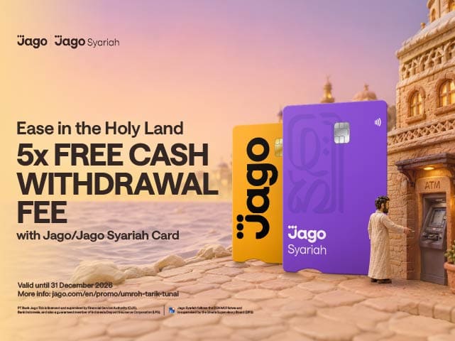 Umroh Series - Free Fee Cash Withdrawal
