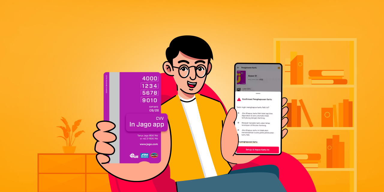 Kartu Debit Jago Visa Kamu Hilang? Nggak Perlu Cemas, Digital Banking Permudah Urus Kartu yang Hilang