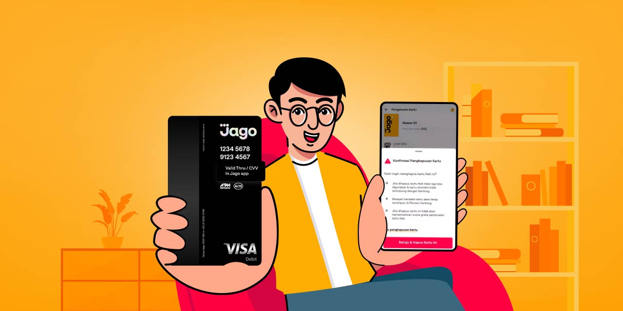 Kartu Debit Jago Visa Kamu Hilang? Nggak Perlu Cemas, Digital Banking Permudah Urus Kartu yang Hilang