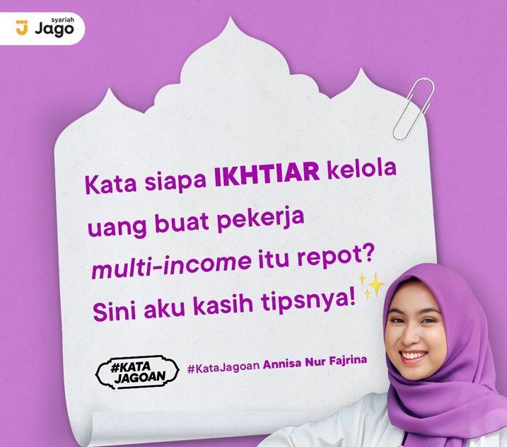 Jago Syariah : budget rumah tangga