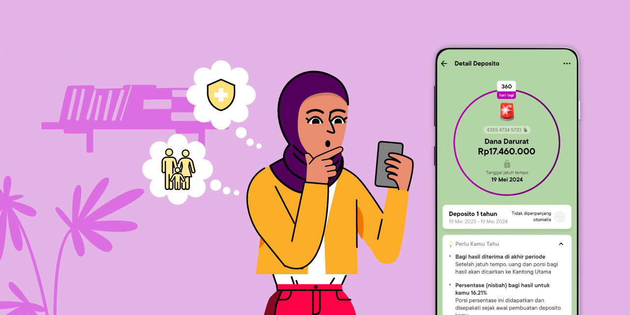 Asuransi Kesehatan Nggak Cover Keluarga? Yuk Nabung Dana Darurat di Deposito Syariah