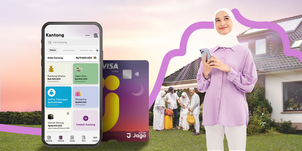 cara penuhi gaya hidup tanpa boros dengan budgeting di kantong jago syariah dan atur limit transaksi kartu debit