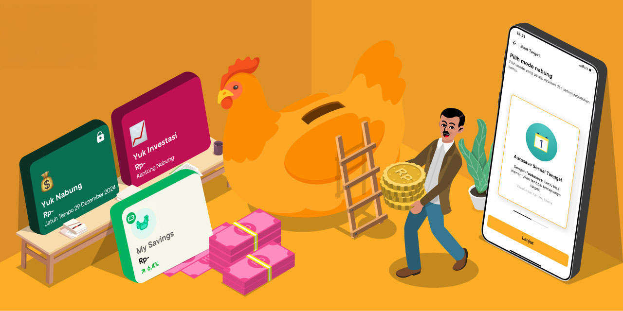 cara mudah atur gaji bulanan dengan budgeting pakai kantong jago