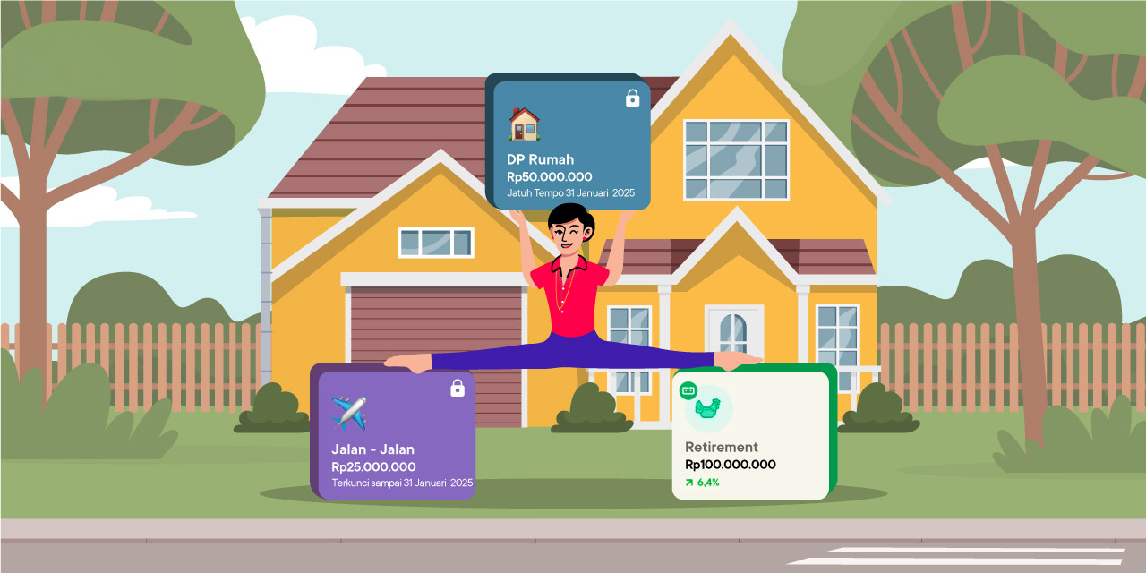 ada cara menabung di bank jago sesuai maumu pilih kantong nabung, kantong terkunci atau deposito