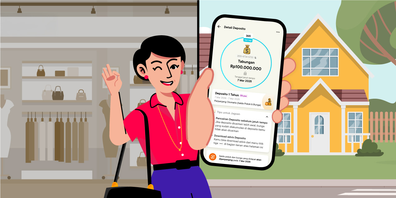 pencairan deposito sebaiknya hanya dilakukan saat darurat karena berbagai alasan