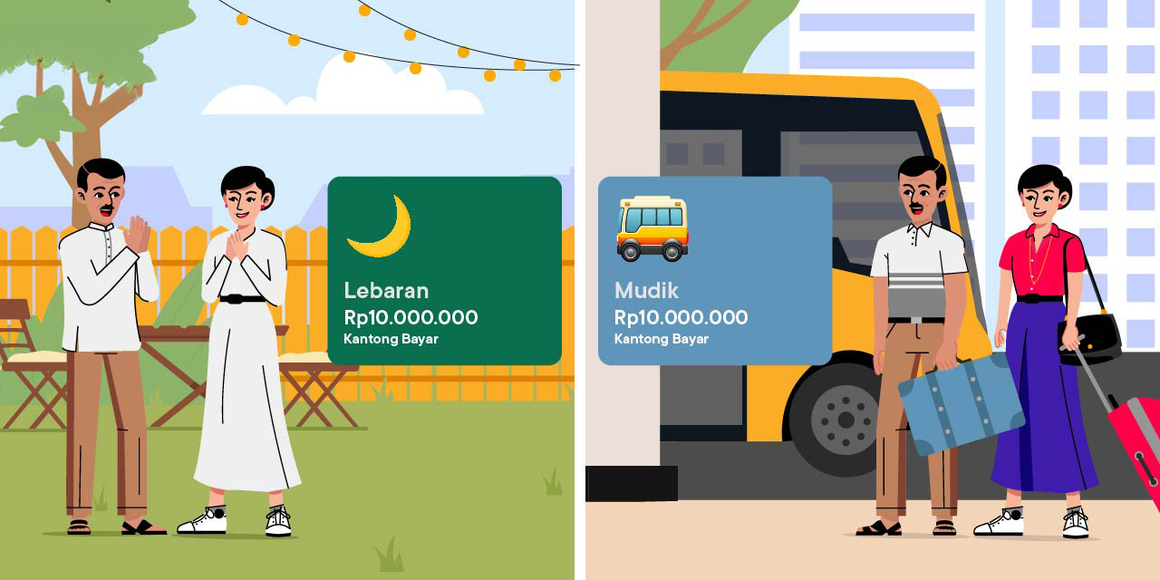 perayaan lebaran sesuai maumu bisa dengan mengatur budget pakai kantong jago