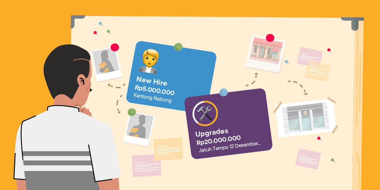 siapkan dan tabung dana untuk pengeluaran besar ekspansi bisnis agar rencana menumbuhkan usaha berjalan lancar