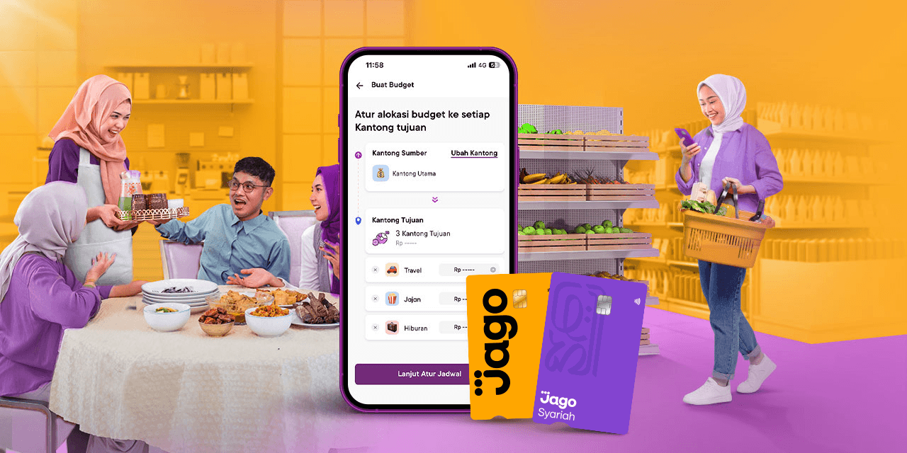 cara senang bersama keluarga dengan atur budget otomatis dan nikmati promo bank jago