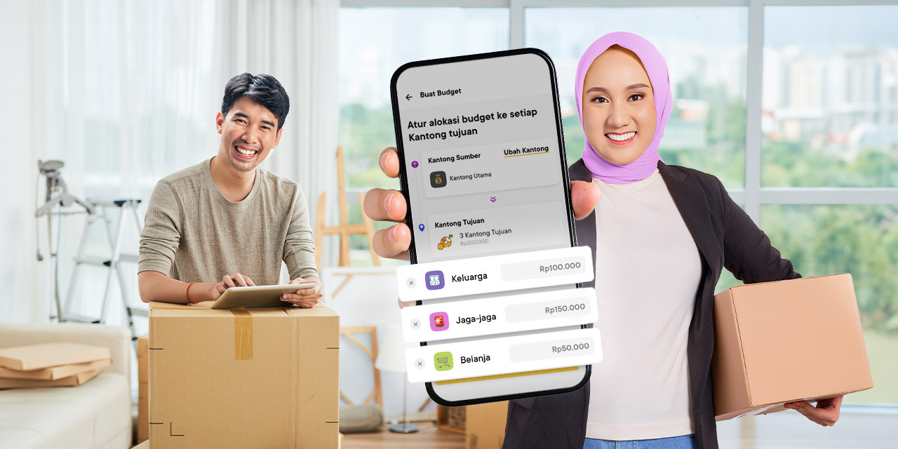 perencanaan keuangan keluarga agar stabil dimulai dengan budgeting otomatis di kantong jago syariah