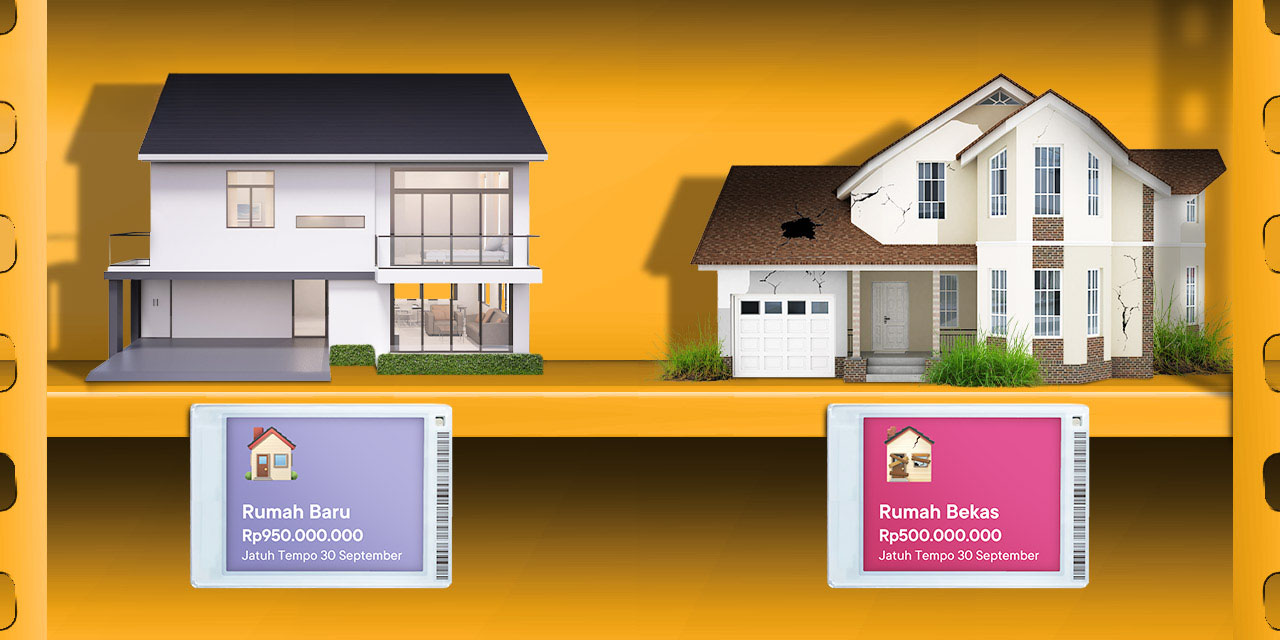 perbandingan beli rumah baru atau bekas dan cara menabung praktis dan mudah di bank jago lewat kantong jago