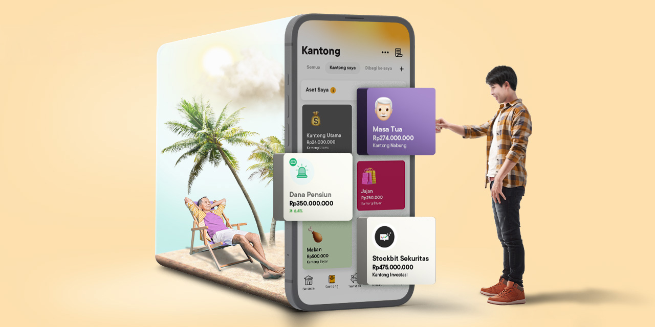 cara kaya tanpa kerja dengan rajin menabung di bank jago ada banyak produk simpanan dan ekosistem investasi