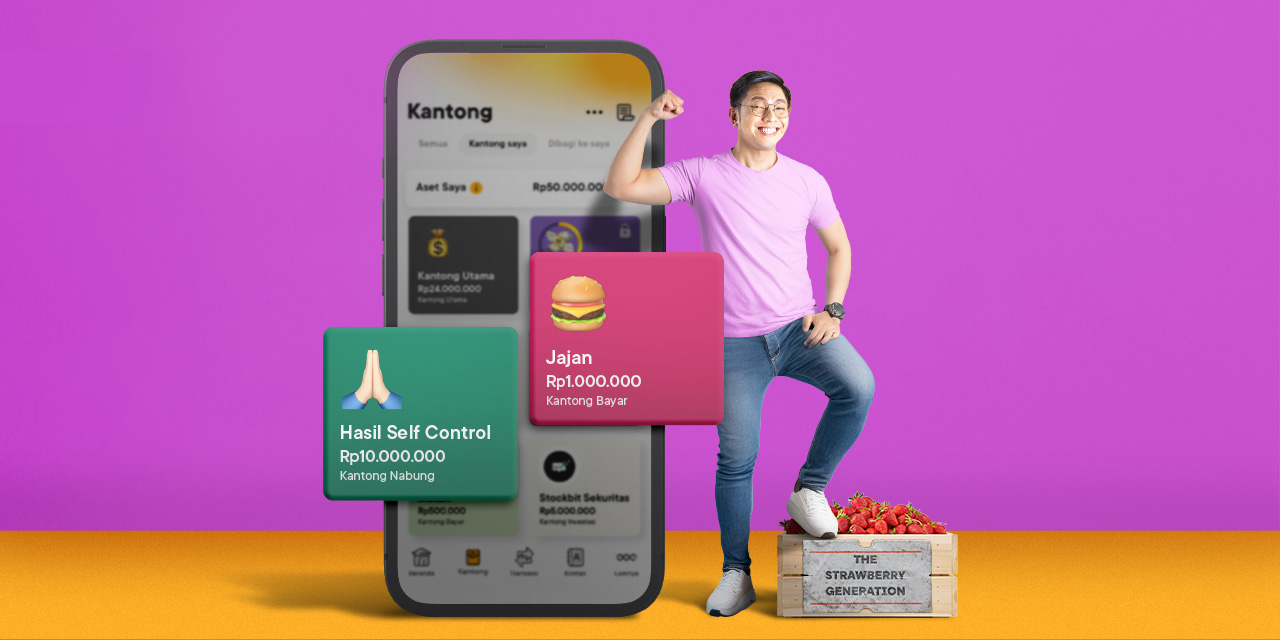 cara jago atur uang pakai aplikasi bank jago untuk mencegah strawberry generation