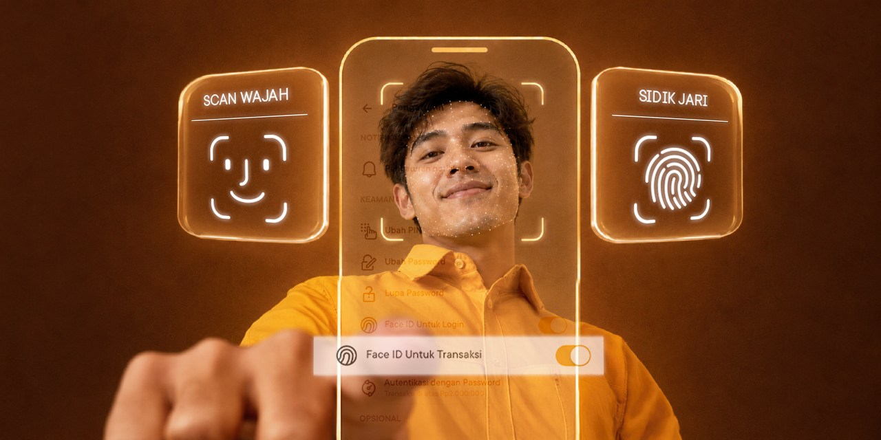 More Practical: Jago and Jago Syariah Users Can Now Use Biometric for Transactions in the App