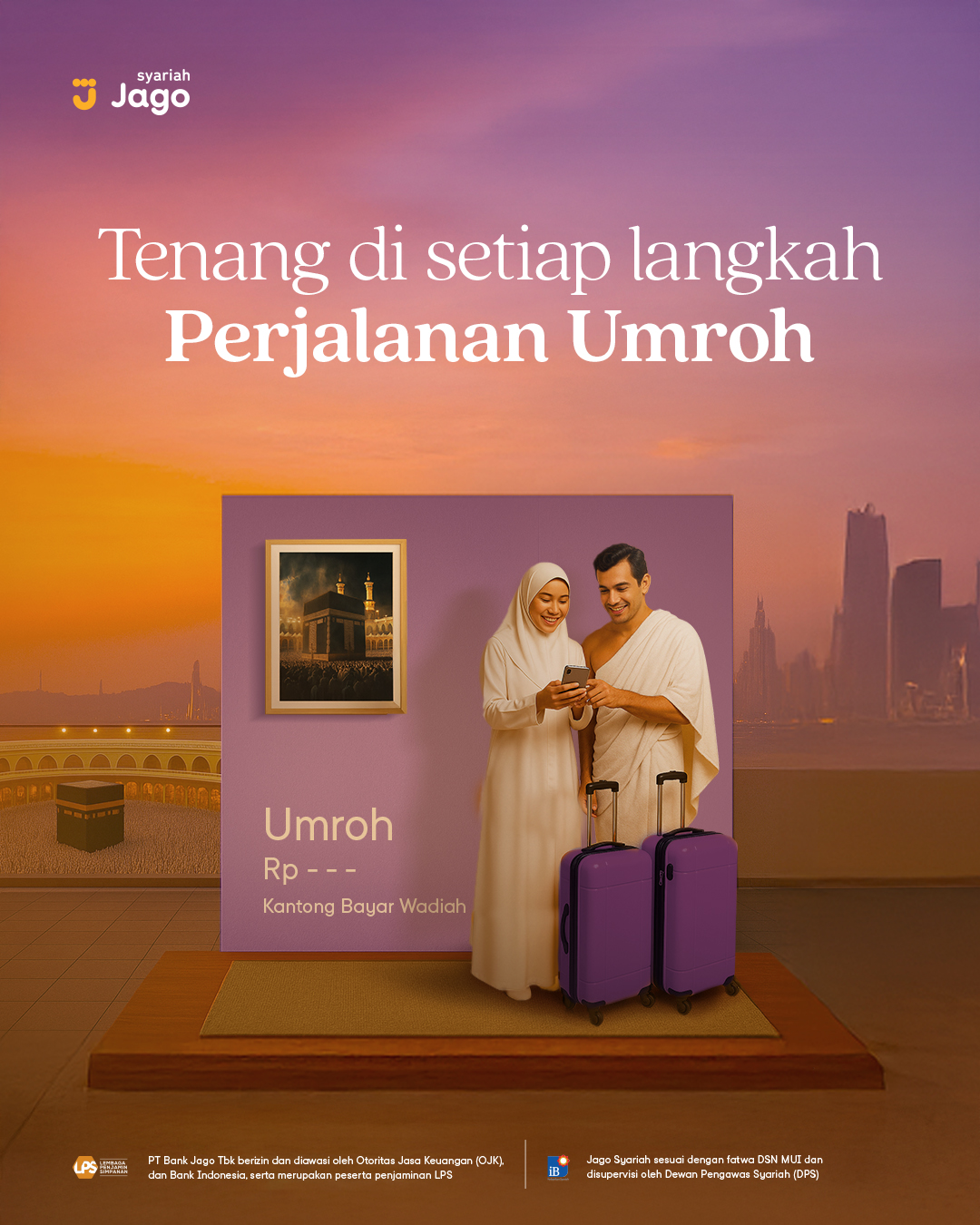 Cara Tenang Perjalanan Umroh
