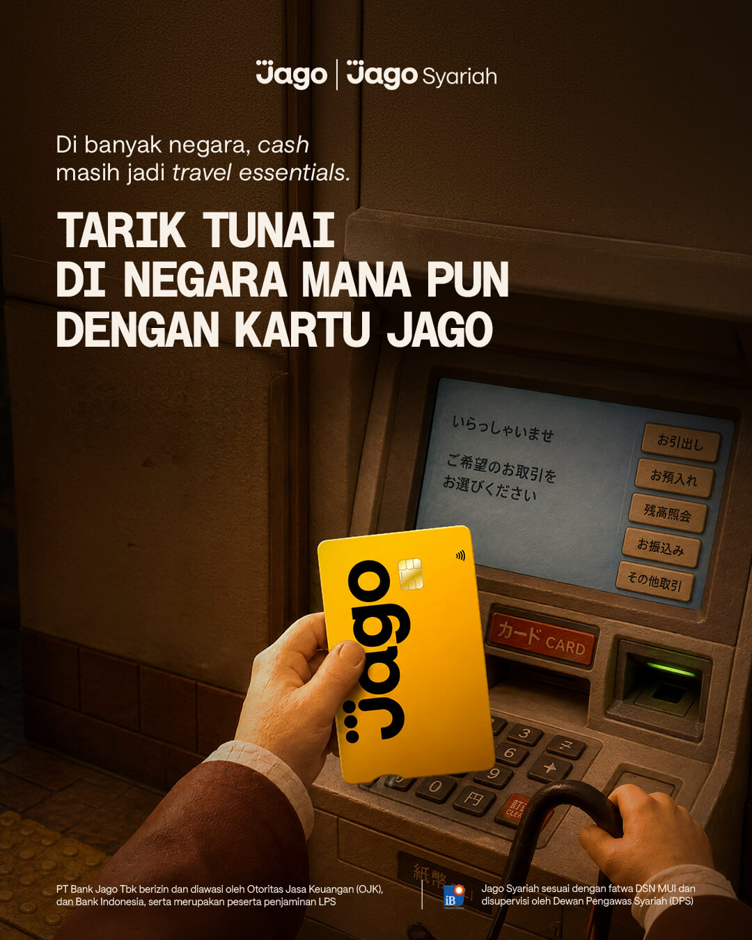 Tarik Tunai Seluruh Dunia