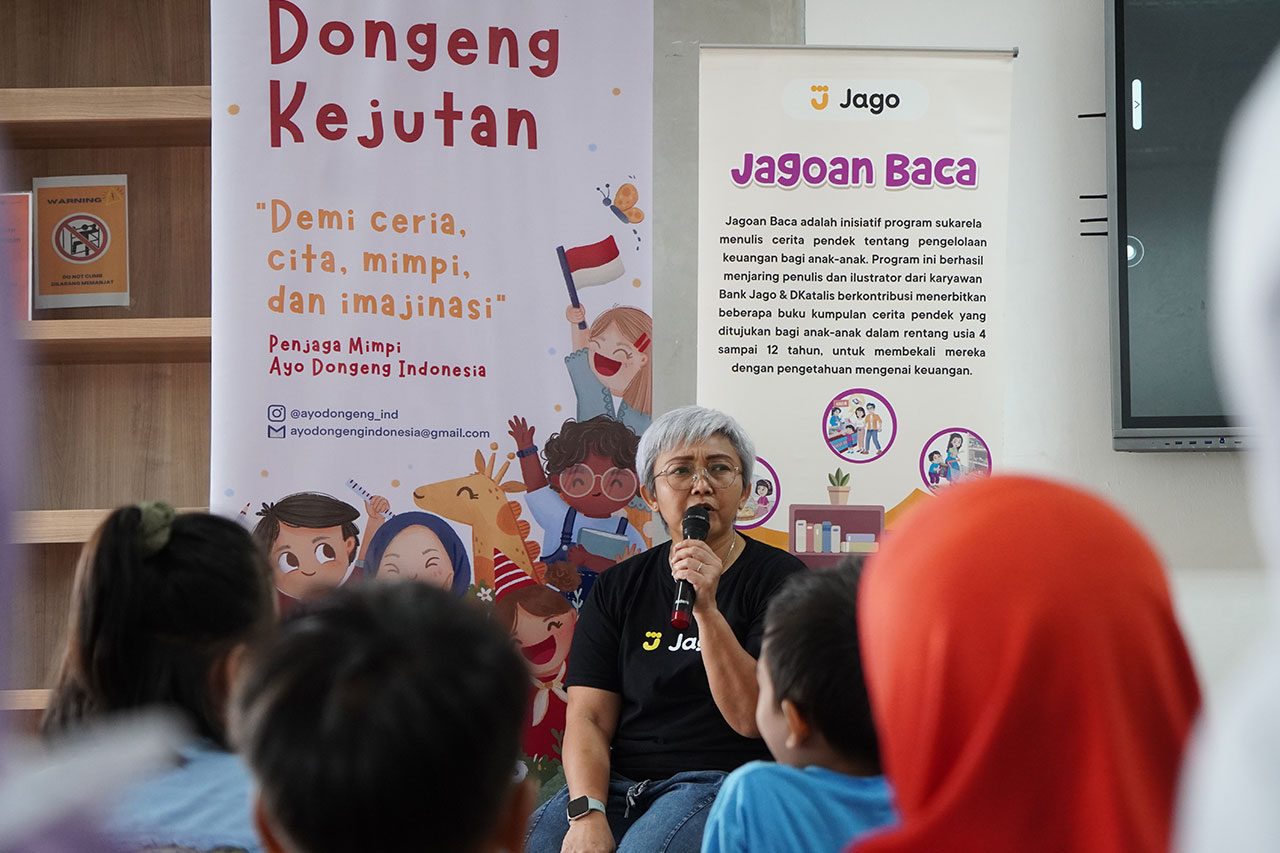 Bank Jago Brings Financial Literacy to the International Storytelling Festival