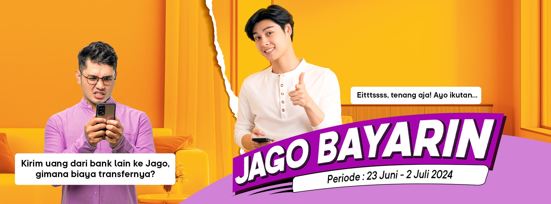 Transfer dari bank lain, cashback Rp6.500