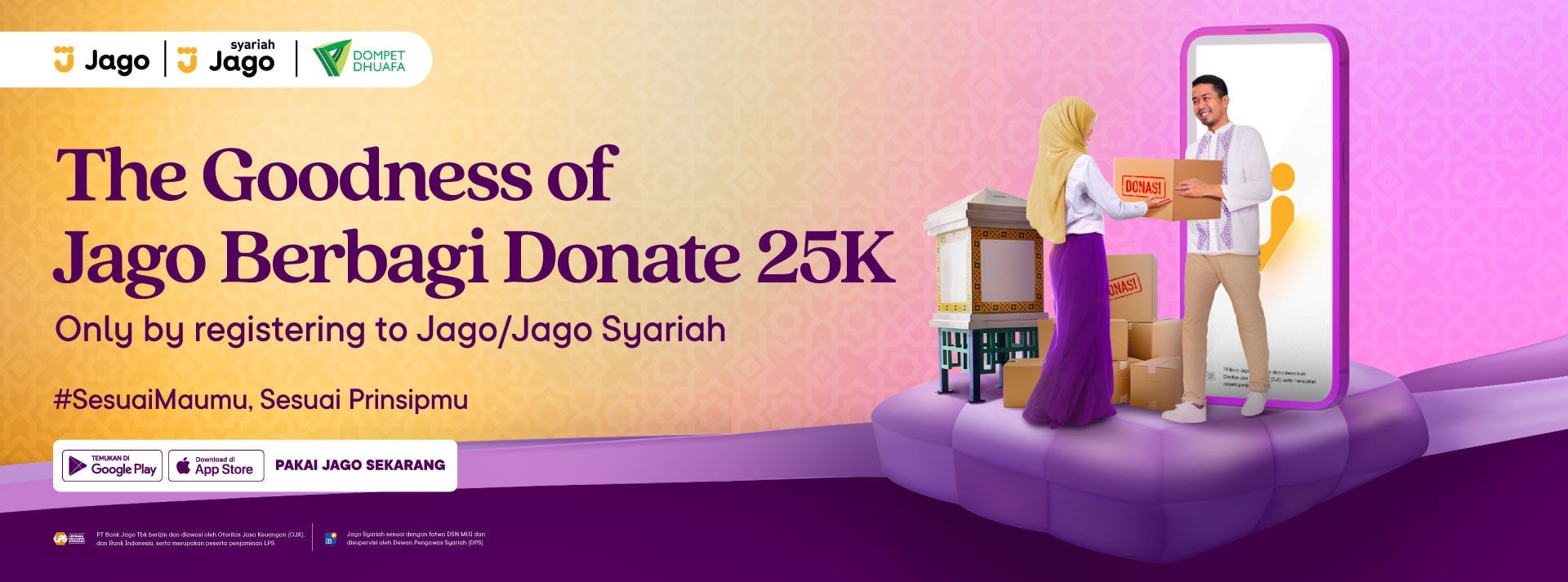 Various Goodness with Bank Jago & Jago Syariah