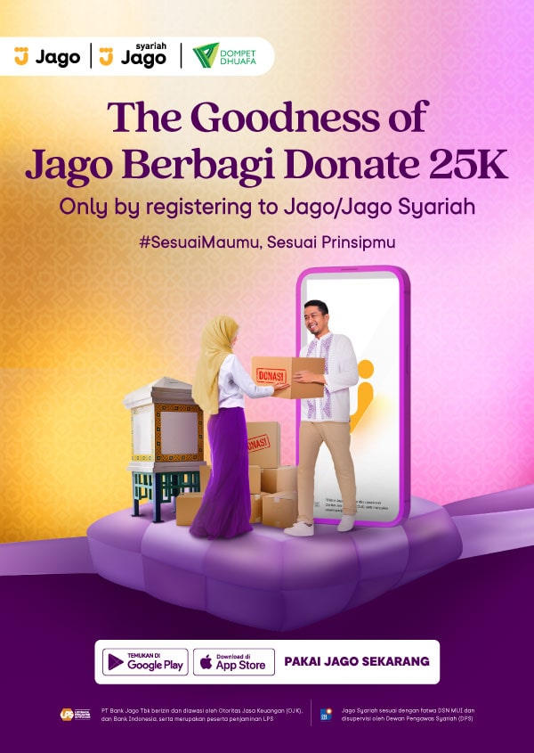 Various Goodness with Bank Jago & Jago Syariah