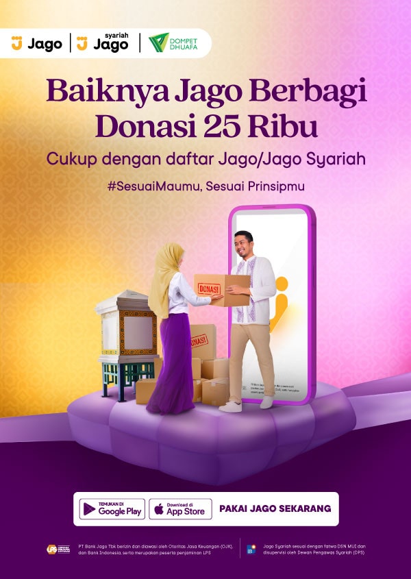 Beragam Baiknya bersama Bank Jago & Jago Syariah
