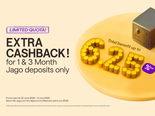 Jago Term Deposit Extra Cashback