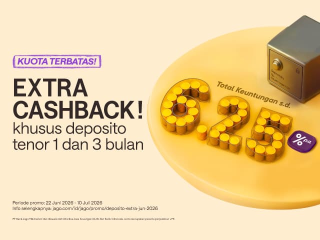 Jago Deposito Ekstra Cashback