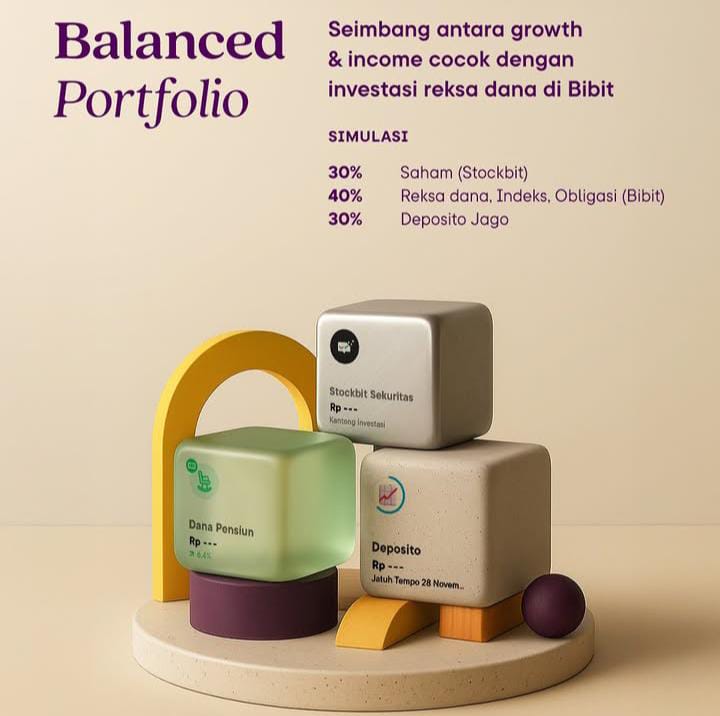 contoh portofolio investasi seimbang
