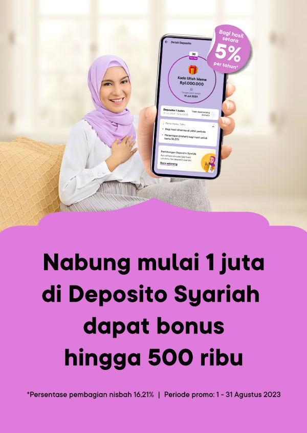 Bank Jago Jago Syariah Deposito Syariah