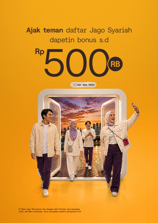 Mau banyak cuan? Undang banyak teman! Bonus s/d 500rb #SesuaiMaumu