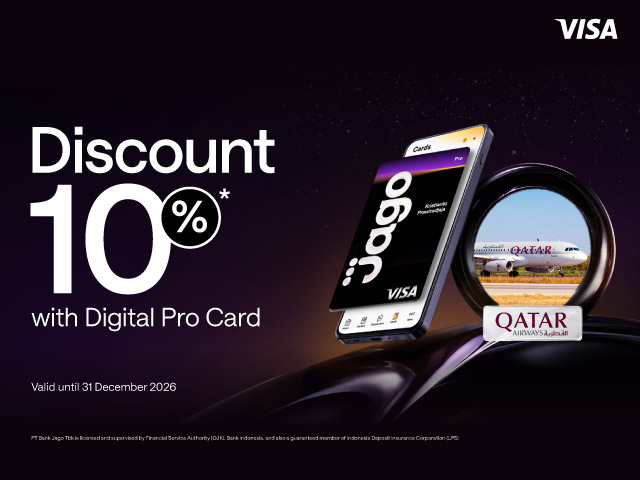 Digital Pro Card - Qatar Airways Promotion