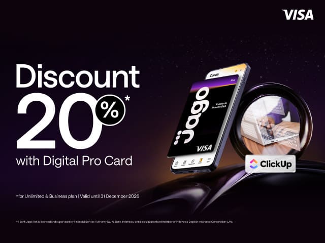 Digital Pro Card - ClickUp Promotion