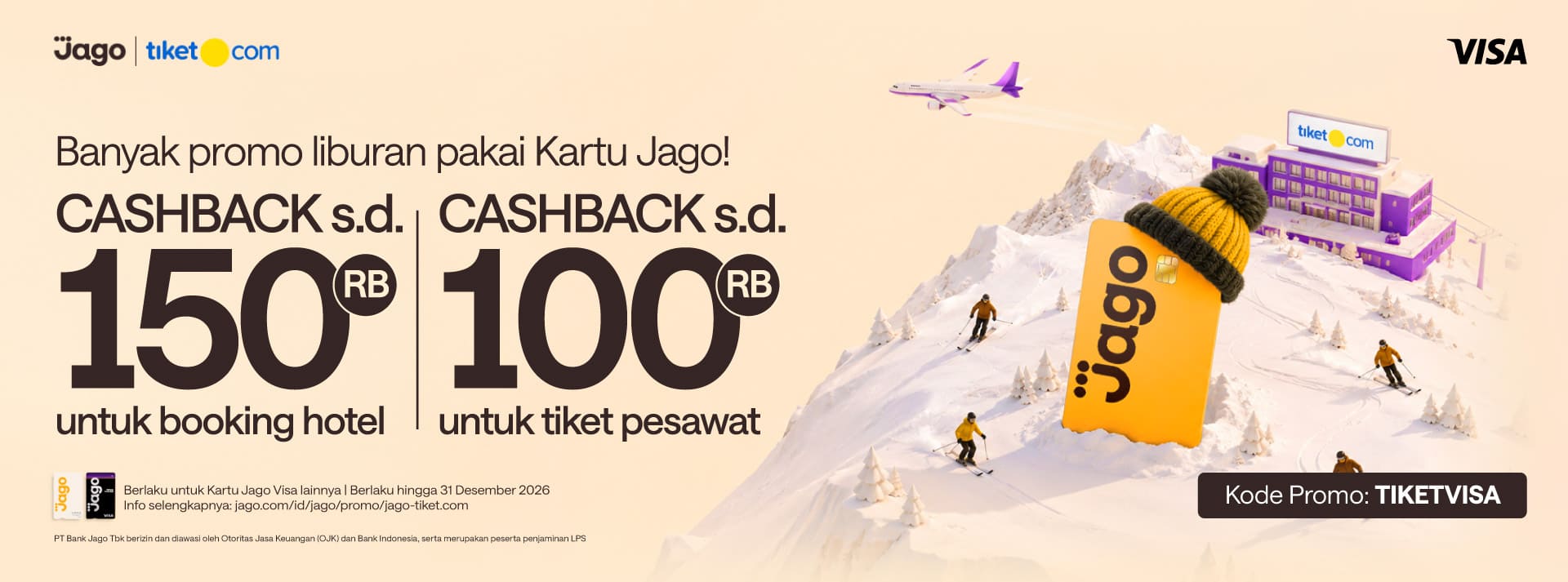 Jago Traktir x Tiket.com
