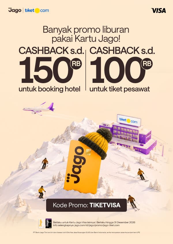 Jago Traktir x Tiket.com