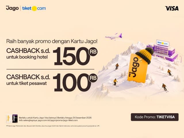 Jago Traktir x Tiket.com
