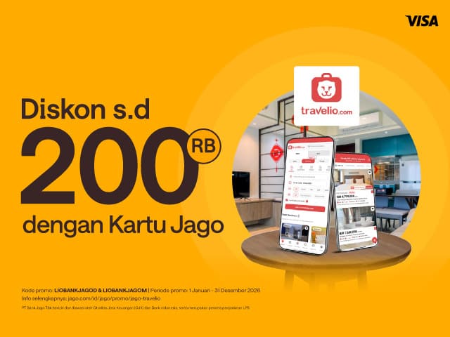 Promo Jago Travelio