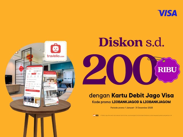 Promo Jago Travelio
