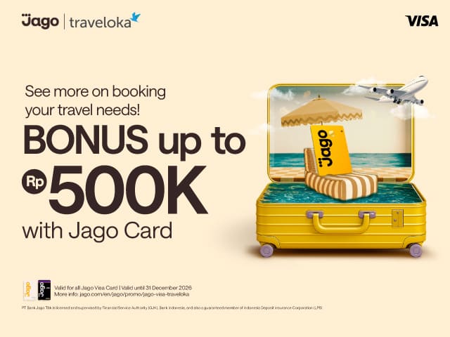 Jago x Traveloka