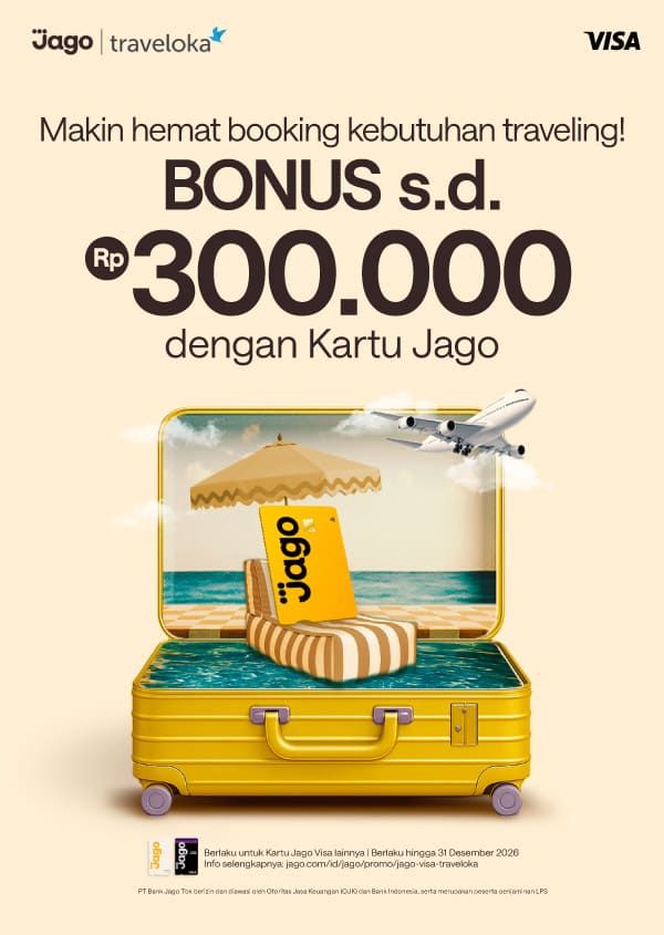 Jago x Traveloka