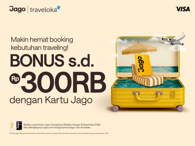 Jago x Traveloka