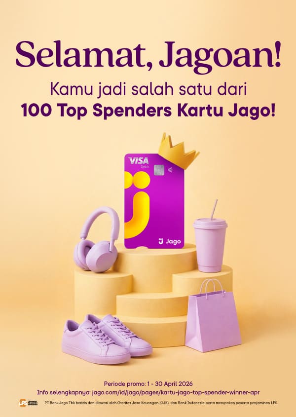 Jago Card Top Spender Winner