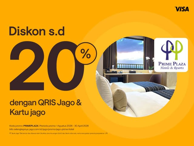 Jago x Prime Plaza Hotels